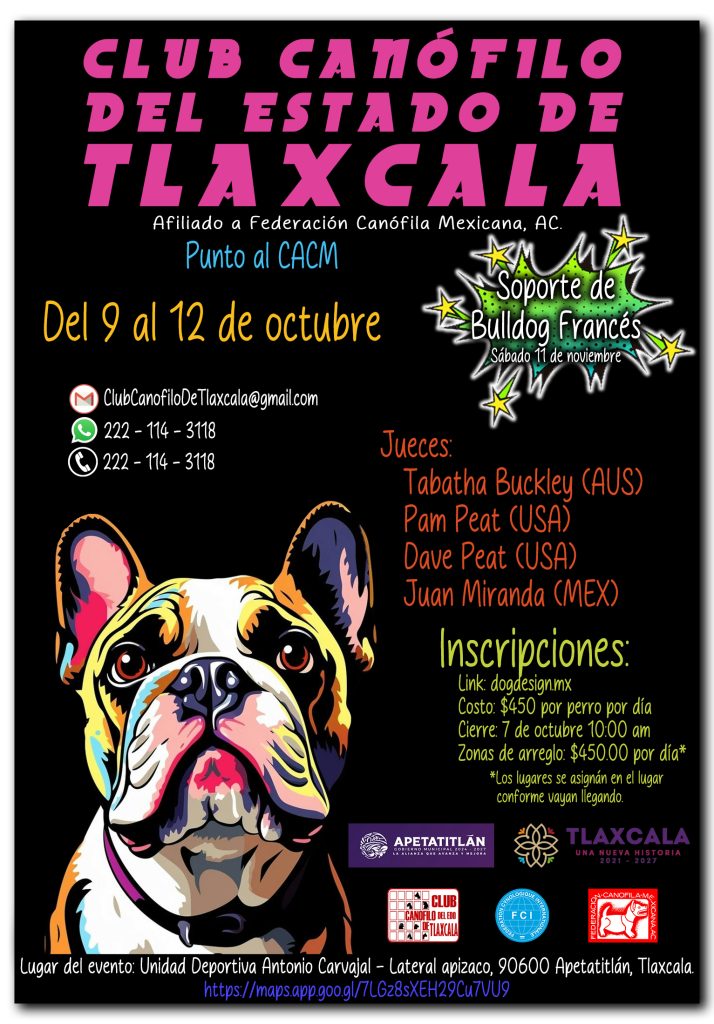 Club Canófilo de Tlaxcala, AC. - Todas las razas