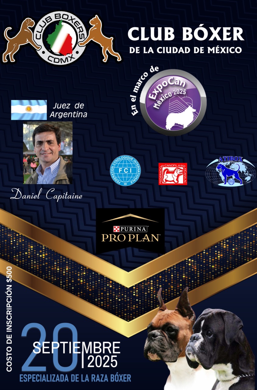 Club Boxer de la Ciudad de Mexico, AC. - Especializada - Expo Can 2025