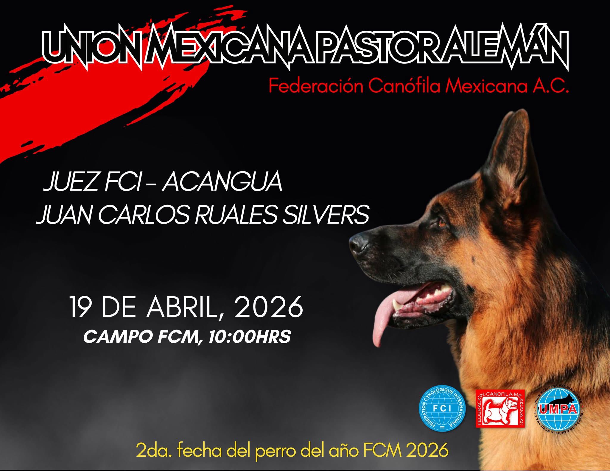 Especializada Pastor Alemán - Federación Canófila Mexicana